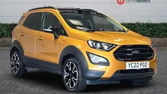 Yellow Used 2022 Ford Ecosport Active SUV | £11,850 (Fair price)