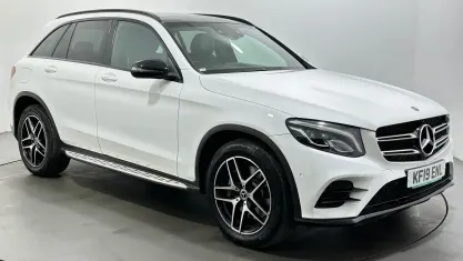 Used Mercedes GLC250 AMG 211 HP (155 kW) 2019 White SUV