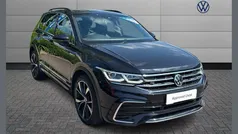 Black Used 2021 VW Tiguan R-line SUV | £24,992 (Good price)