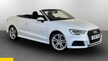Used 2018 Audi A3 Cabriolet S-Line Cabriolet | £13,795 (Fair price)