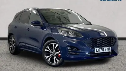 Used Ford Kuga ST-Line X 120 HP (88 kW) 2021 Blue SUV