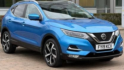 Używany Nissan Qashqai Tekna 160 KM (117 kW) 2019 Niebieski SUV