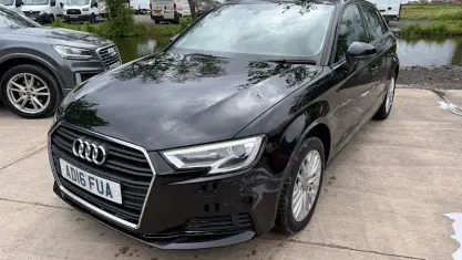 Używany Audi A3 Sportback 150 KM (110 kW) 2016 Czarny Hatchback