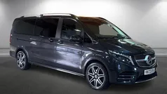 Grey Used 2023 Mercedes V220 AMG line MPV | £58,500 (Fair price)