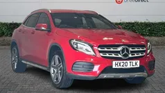 Red Used 2020 Mercedes GLA180 AMG line SUV | £16,649 (Fair price)