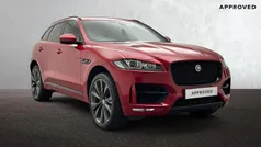 Red Used 2019 Jaguar F-Pace R-Sport SUV | £22,000 (Fair price)