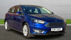 Blue Used 2017 Ford Focus Titanium Hatchback | £9,995 (Fair price)