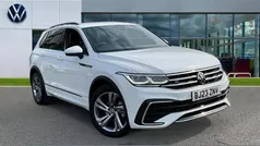 Pure white Used 2023 VW Tiguan R-line Edition SUV | £27,460 (Fair price)