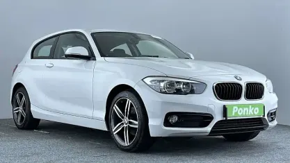 Used BMW 116 Sport Line 116 HP (85 kW) 2017 White Hatchback