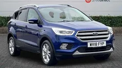 Metallic deep impact blue Used 2018 Ford Kuga Titanium SUV | £9,498 (Fair price)