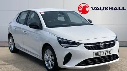 Used Vauxhall Corsa 75 HP (55 kW) 2020 White Hatchback