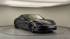 Jet black Used 2022 Porsche Taycan Performance Package Sedan | £59,850 (Fair price)
