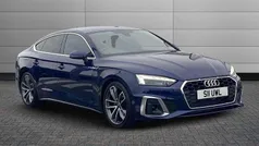 Blue Used 2022 Audi A5 Sportback S-Line Hatchback | £28,350 (Fair price)
