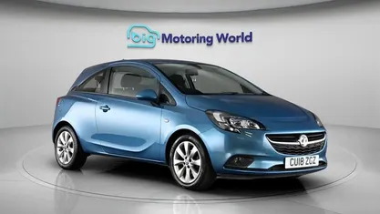 Used Vauxhall Corsa 75 HP (55 kW) 2017 Blue Hatchback