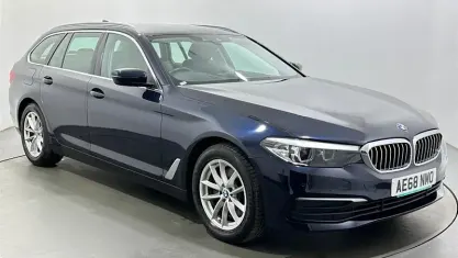 Used BMW 520 Comfort Edition 190 HP (139 kW) 2018 Blue Estate