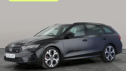 Used Skoda Octavia vRS 265 HP (194 kW) 2025 Black Estate