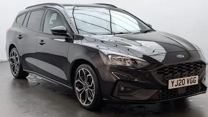 Black Used 2020 Ford Focus ST-Line X Estate | £12,050 (Fair price)