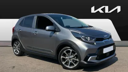 Used Kia Picanto X-Line 67 HP (49 kW) 2023 Grey Hatchback