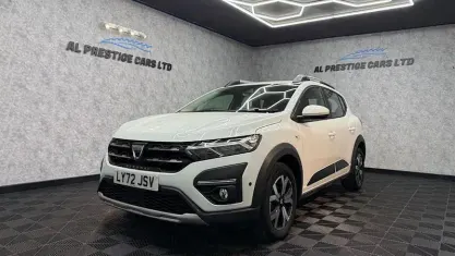 Used Dacia Sandero Prestige 91 HP (66 kW) 2023 White Hatchback