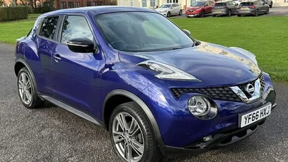 Used Nissan Juke N-Connecta 110 HP (80 kW) 2017 Blue SUV