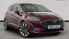 Red Used 2022 Ford Fiesta Titanium Hatchback | £12,582 (Fair price)