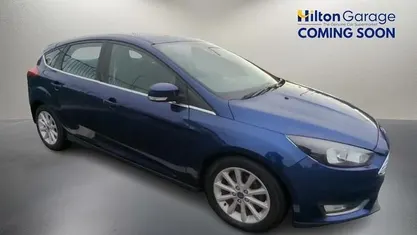Blue Used 2016 Ford Focus Titanium Hatchback | £8,250 (Fair price)