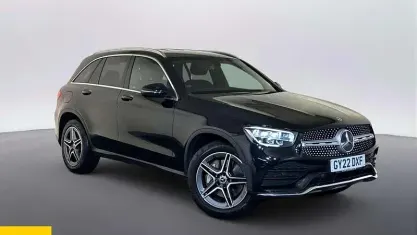Used Mercedes GLC220 AMG line 194 HP (142 kW) 2022 Black SUV