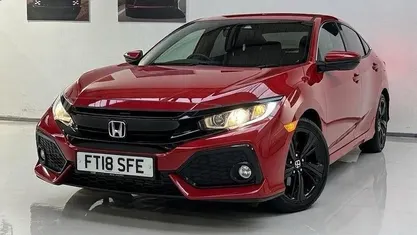 Used Honda Civic SR 129 HP (94 kW) 2018 Red Hatchback
