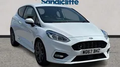 White Used 2018 Ford Fiesta ST-Line Hatchback | £7,746 (Fair price)