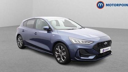 Używany Ford Focus ST-Line 125 KM (91 kW) 2022 Niebieski Hatchback