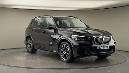 Used BMW X5 M Sport 394 HP (289 kW) 2022 Sapphire black SUV