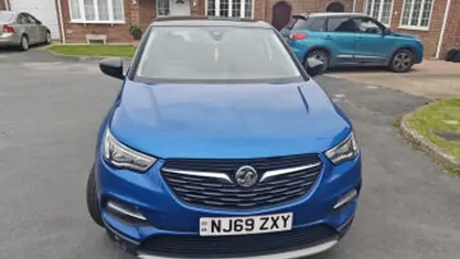 Used Vauxhall Grandland X Sport 131 HP (96 kW) 2019 Blue SUV