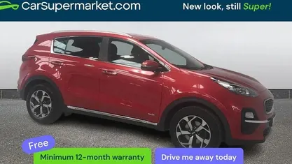 Begagnad Kia Sportage 132 HK (97 kW) 2019 Röd SUV
