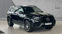 Obsidian black metallic Used 2023 Mercedes GLS400 Night SUV | £68,517 (Fair price)