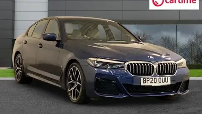 Used BMW 520 M Sport 190 HP (139 kW) 2020 Blue Sedan