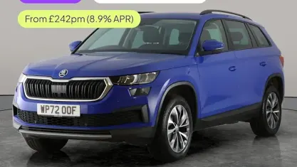 Used Skoda Kodiaq SE Drive 150 HP (110 kW) 2022 Blue SUV