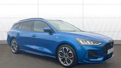 Used Ford Focus ST-Line X 155 HP (114 kW) 2023 Blue Estate