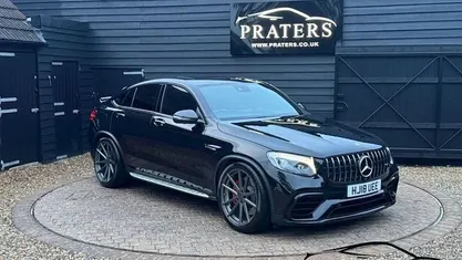 Used Mercedes GLC63 AMG Premium 510 HP (375 kW) 2018 Black Coupe