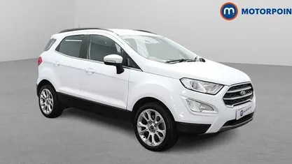 White Used 2022 Ford Ecosport Titanium SUV | £11,099 (Fair price)