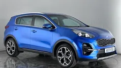 Blue Used 2021 Kia Sportage GT-Line SUV | £16,550 (Fair price)
