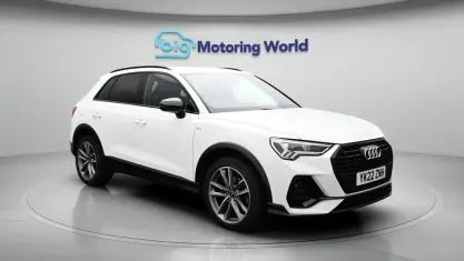Used Audi Q3 Black Edition 150 HP (110 kW) 2022 White SUV