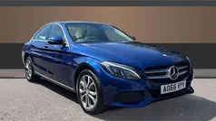 Blue Used 2016 Mercedes C350e Premium Plus Sedan | £12,709 (Fair price)