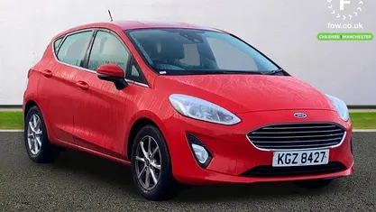 Red Used 2018 Ford Fiesta Zetec Hatchback | £8,499 (Fair price)