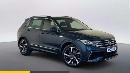 Used VW Tiguan R-line 150 HP (110 kW) 2023 Blue SUV