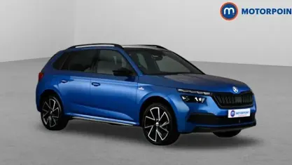 Used Skoda Kamiq Monte Carlo 150 HP (110 kW) 2023 Blue SUV