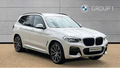 White Used 2021 BMW X3 M Sport SUV | £32,995 (Fair price)
