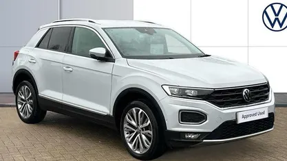 Silver Used 2021 VW T-Roc SEL SUV | £20,440 (Fair price)