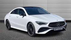 White Used 2024 Mercedes CLA220 AMG Line Premium Plus Sedan | £33,895 (Fair price)