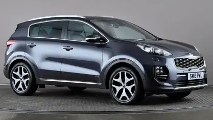Gebraucht Kia Sportage GT-Line S 177 PS (130 kW) 2018 Silber SUV