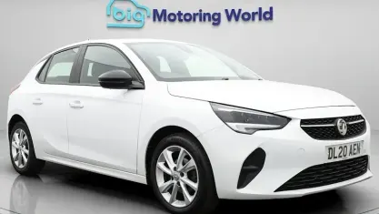 Used Vauxhall Corsa 75 HP (55 kW) 2020 White Hatchback